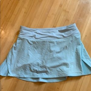 Light blue lululemon skirt